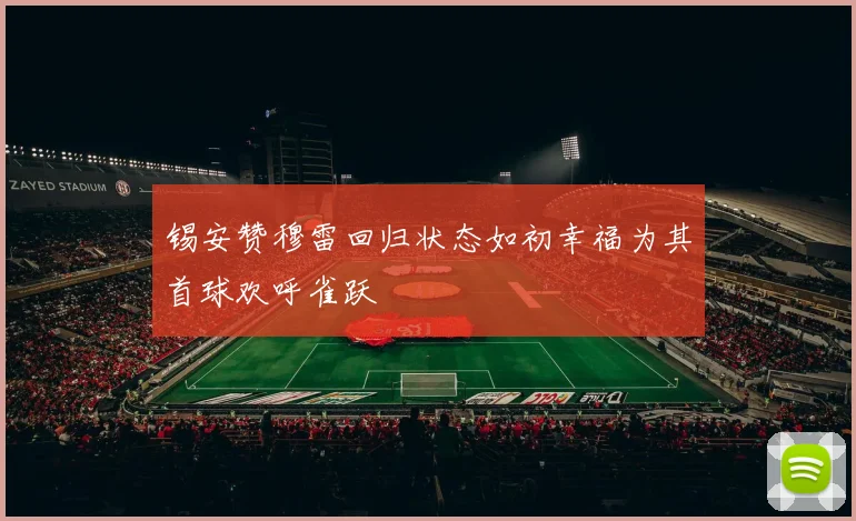 锡安赞穆雷回归状态如初幸福为其首球欢呼雀跃